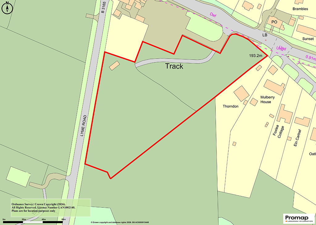 Lot: 94 - PARCEL OF FREEHOLD LAND EXTENDING TO 3.22 ACRES WITH POTENTIAL -