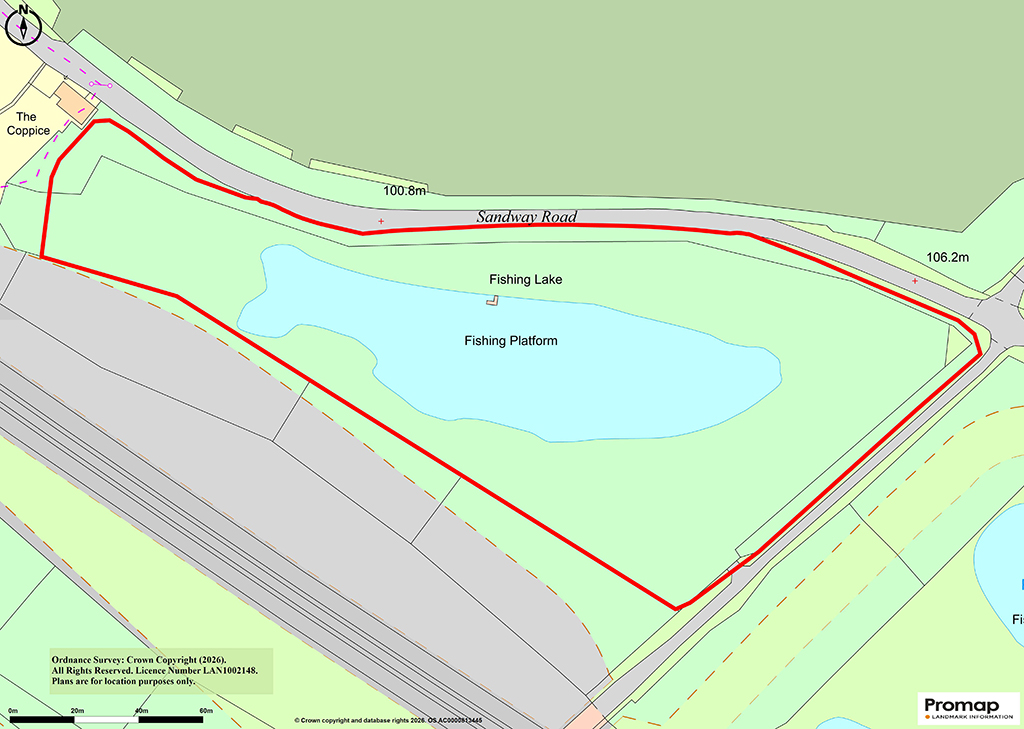Lot: 48 - JUST UNDER FIVE ACRES OF LAND INCORPORATING LAKE -
