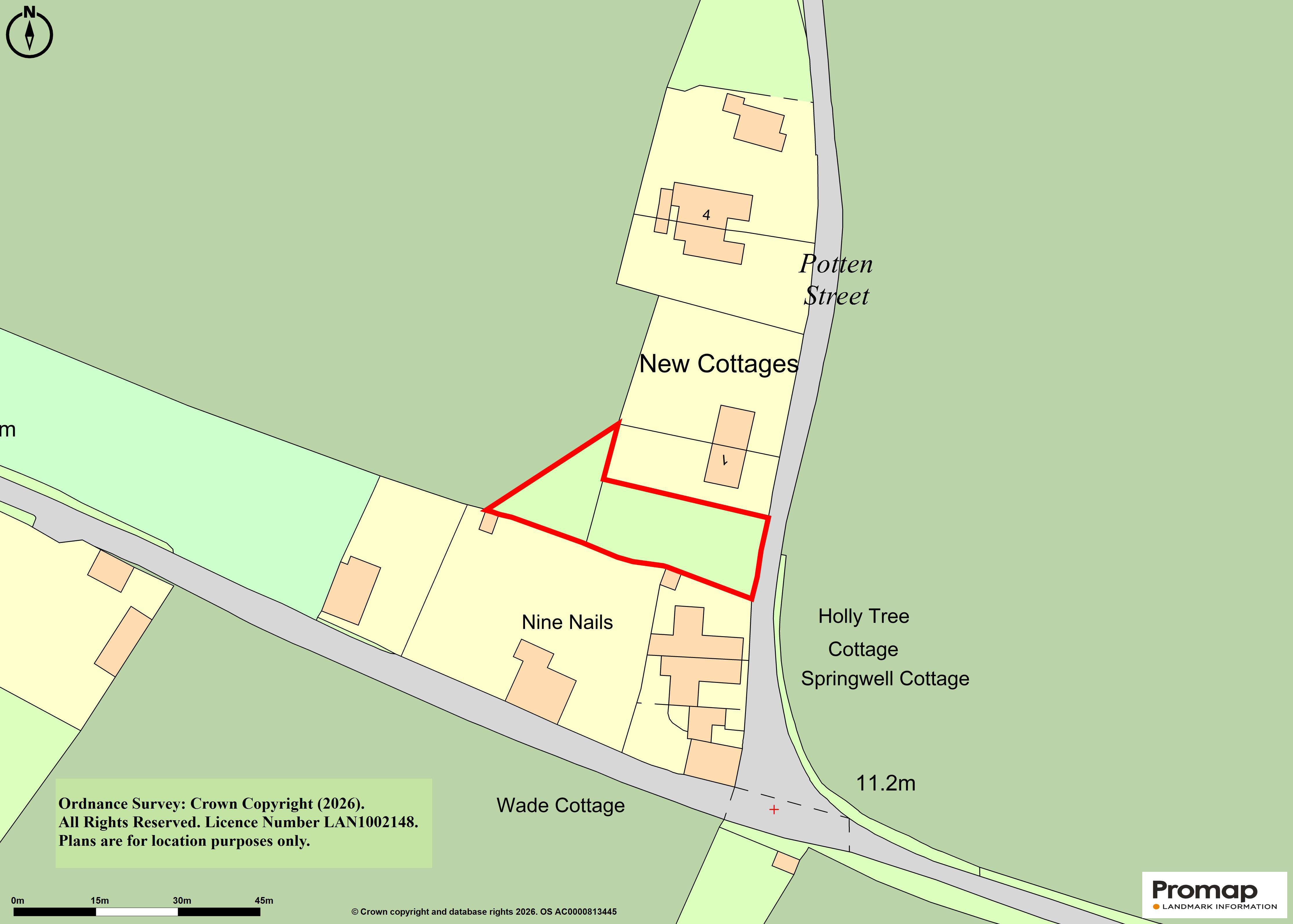 Lot: 67 - FREEHOLD SITE WITH PLANNING FOR FOUR-BEDROOM DETACHED HOUSE WITH GARAGE -