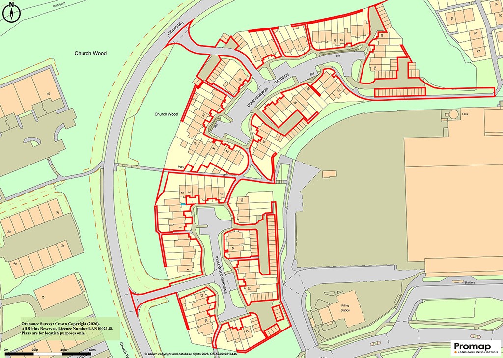Lot: 40 - FREEHOLD LAND SURROUNDING RESIDENTIAL ESTATE - Location Plan