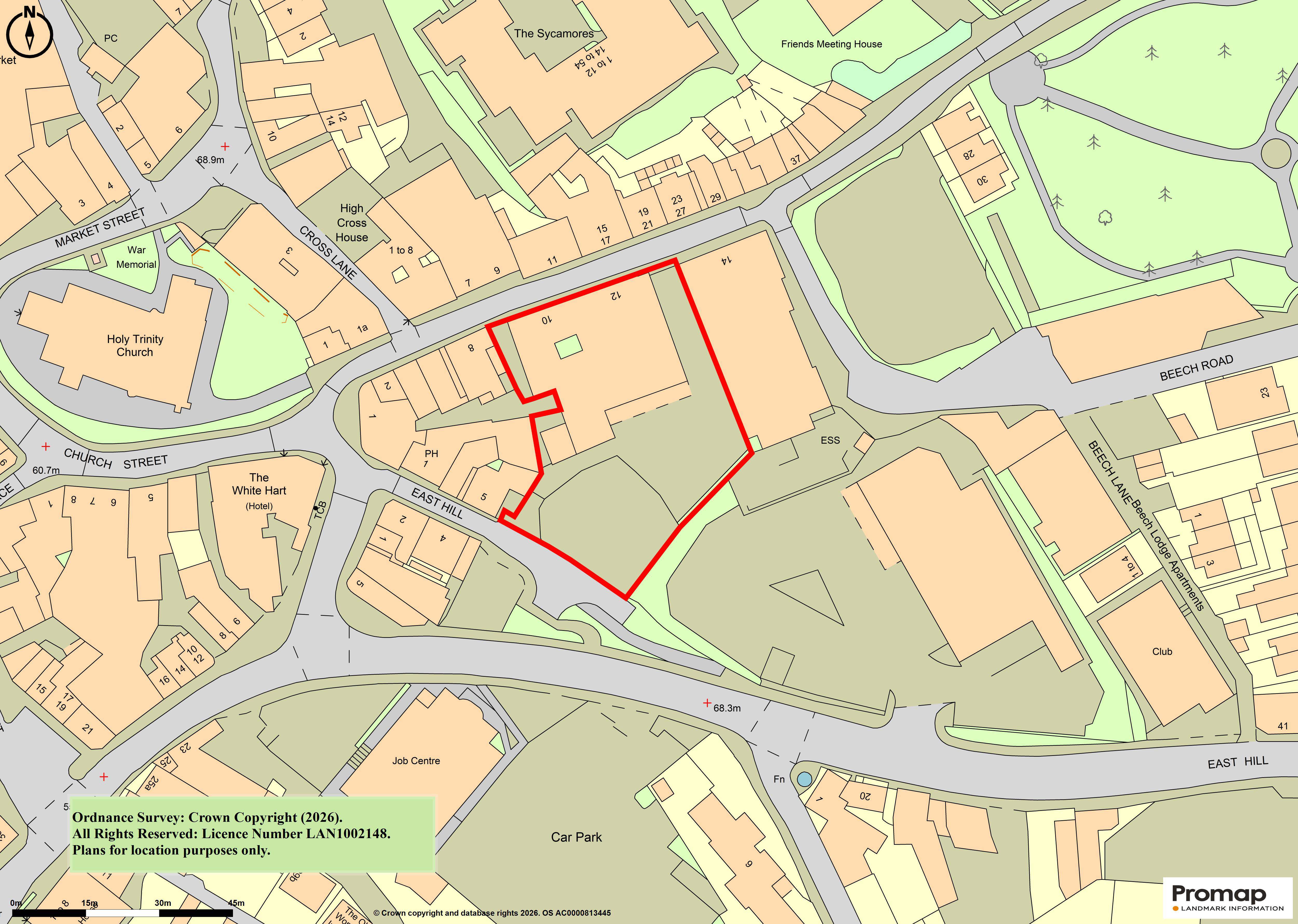 Lot: 150 - SUBSTANTIAL TOWN CENTRE DEVELOPMENT OPPORTUNITY -
