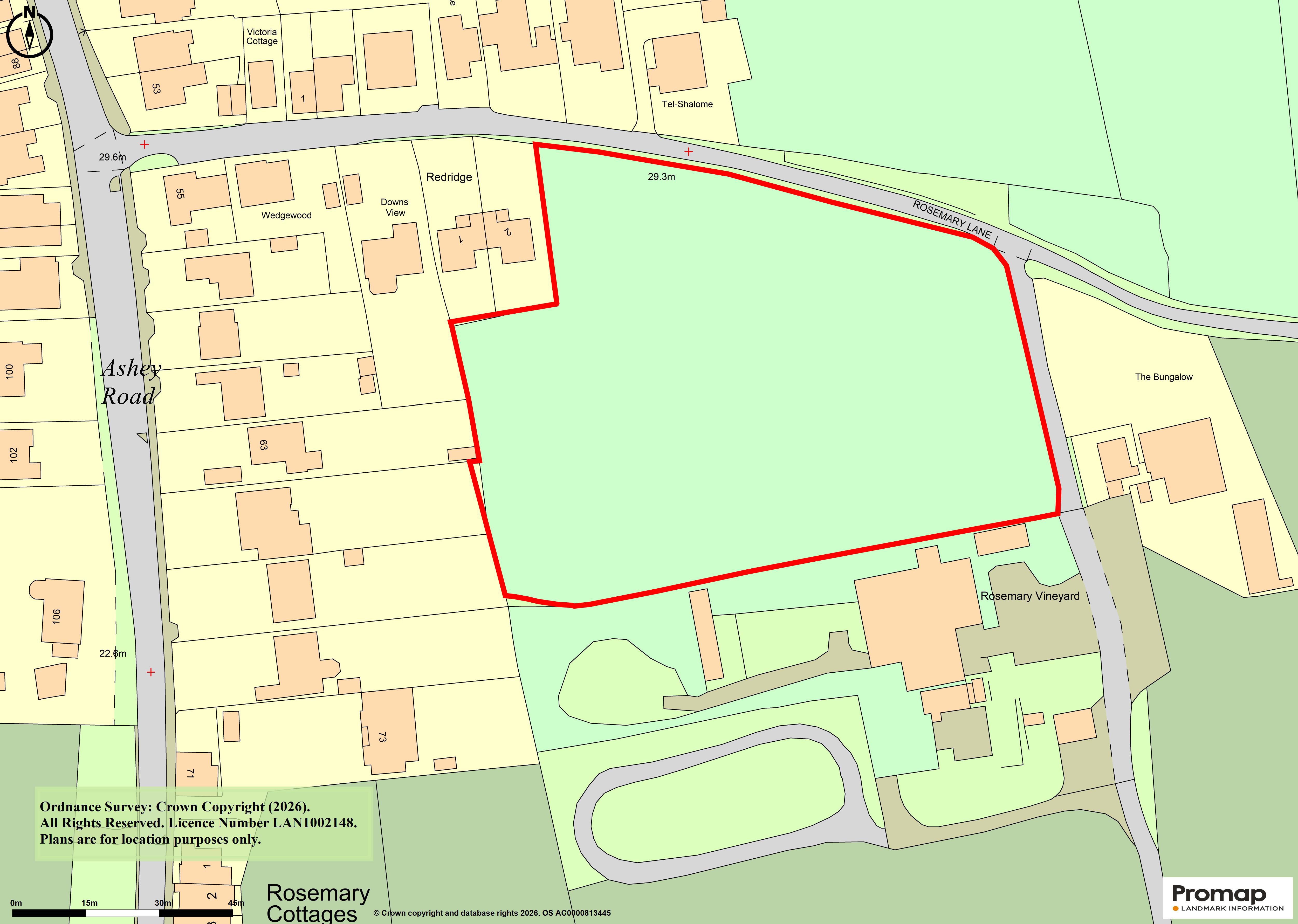 Lot: 70 - TWO ACRE SITE WITH A PREVIOUS RESOLUTION TO GRANT PLANNING -