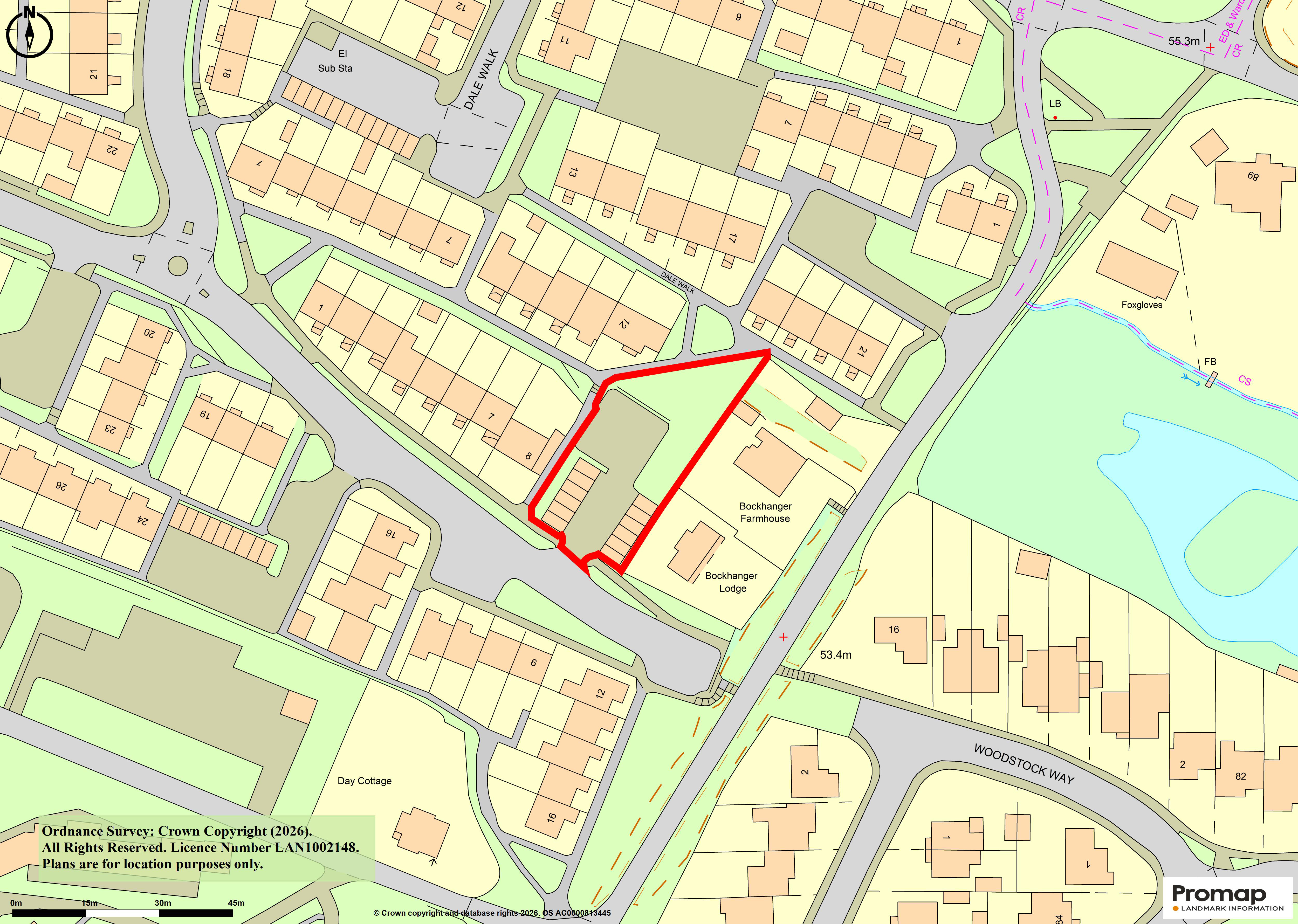 Lot: 46 - GARAGE SITE WITH PLANNING FOR THREE DWELLINGS -