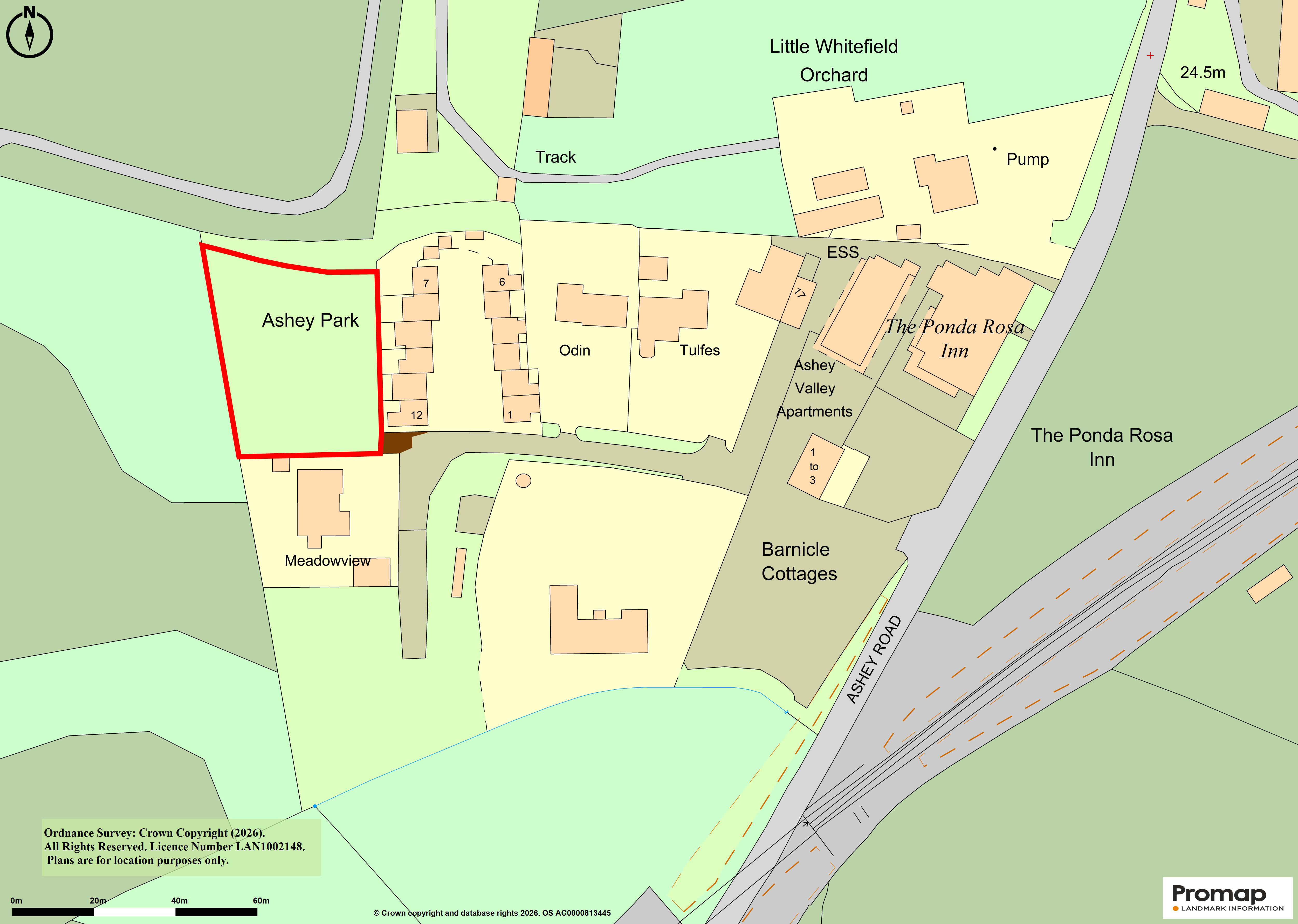 Lot: 73 - LAND WITH CONSENT FOR TWO THREE-BEDROOM HOLIDAY BUNGALOWS -