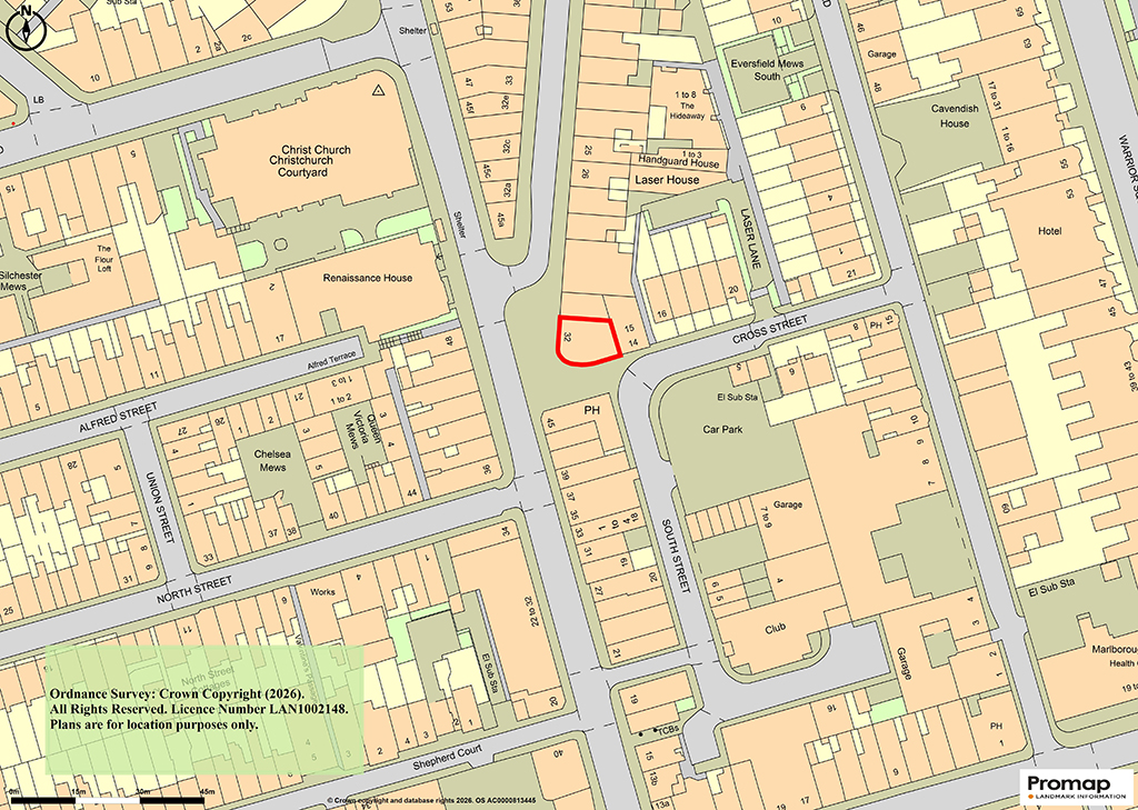 Lot: 66 - FREEHOLD MIXED USE INVESTMENT - Location Plan