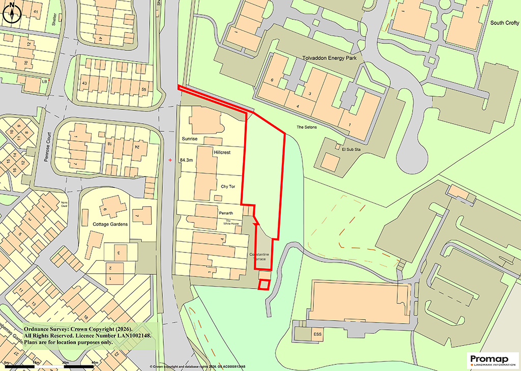 Lot: 50 - HARDSTANDING AREA AND LAND -