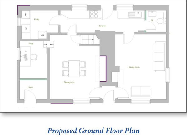 Vacant Residential - MidhurstVacant Residential - Midhurst - West Sussex - Proposed Ground Floor