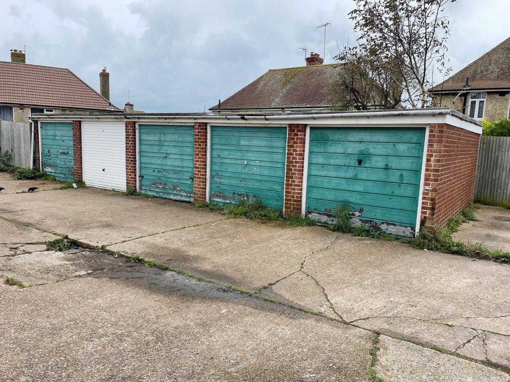 Garages - EastbourneGarages - Eastbourne - East Sussex - Southern block of five garages
