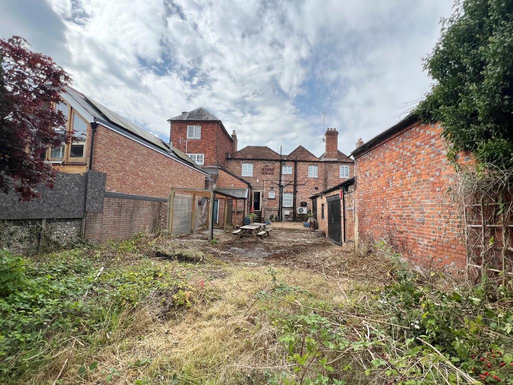 Vacant Commercial - AltonVacant Commercial - Alton - Hampshire - Rear elevation and garden with outbuildings