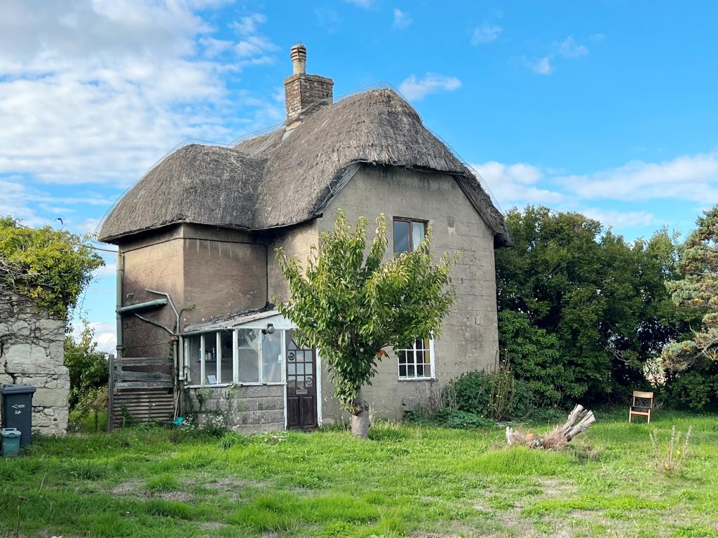 Cottage with thatch roof