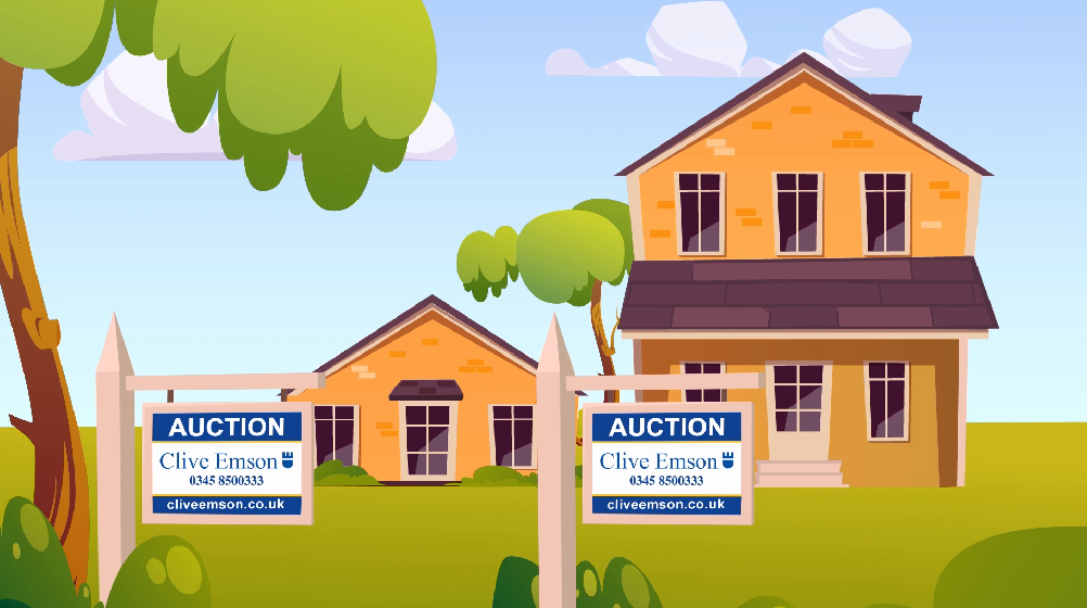selling house by action