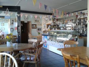 Inside Elham Tea Room