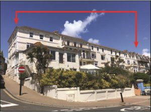 Esplanade Hotel Outline, Isle of Wight